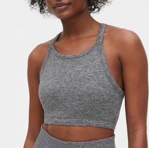 Gapfit Brushed Jersey Strappy Sports Bra